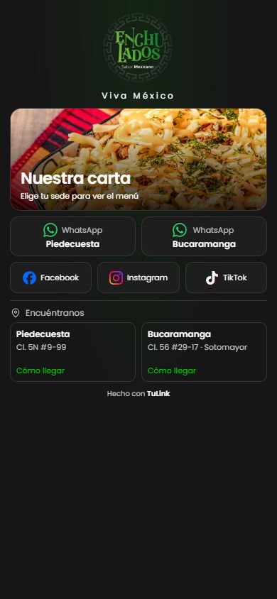 Enchulados · referencia de TuLink